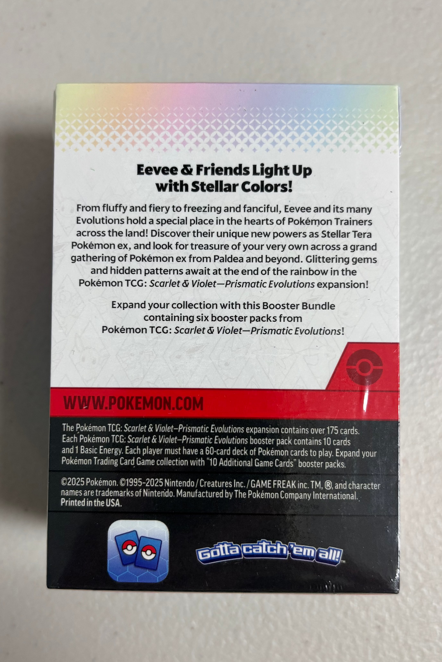 Prismatic Evolutions Booster Bundle