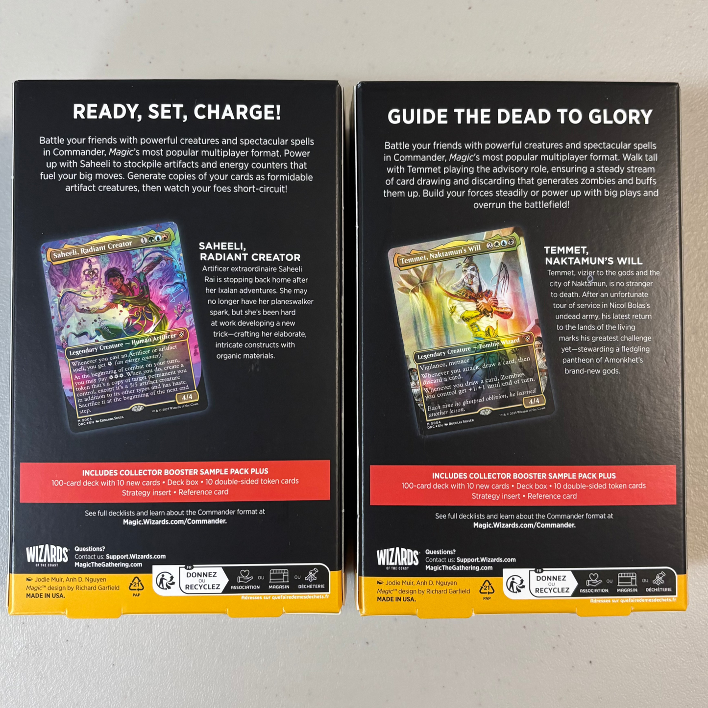 Aetherdrift Commander 2 Deck Set