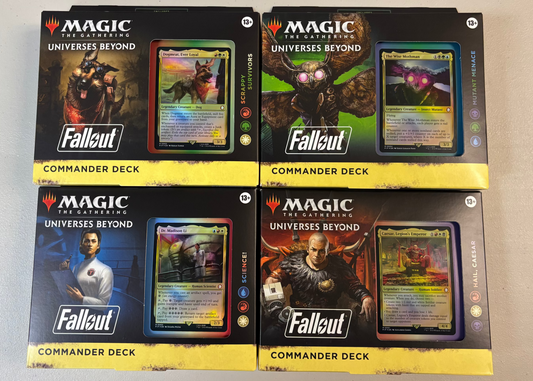 Fallout Commander 4 Deck Set